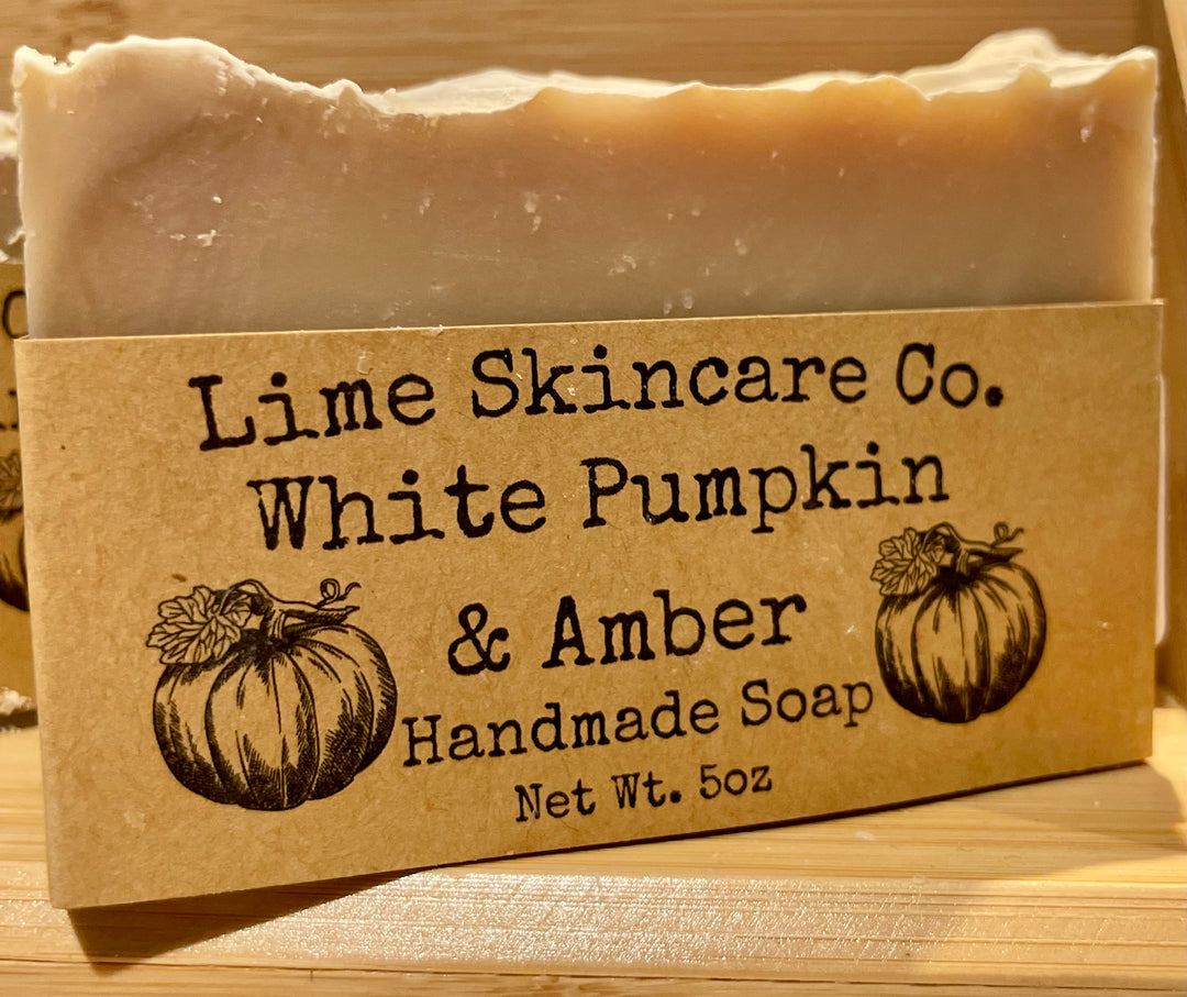 White Pumpkin and Amber Soap