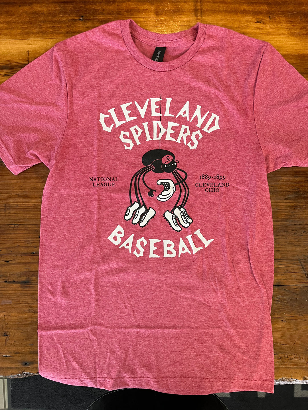 Cleveland Spiders Light Red Tshirt