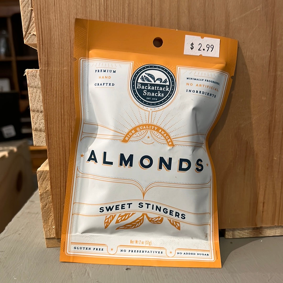 Backattack Sweet Stinger Almonds
