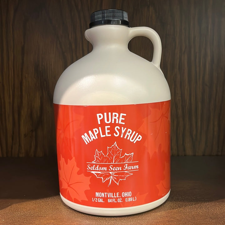 Seldom Seen Farm Grade A Amber Maple Syrup