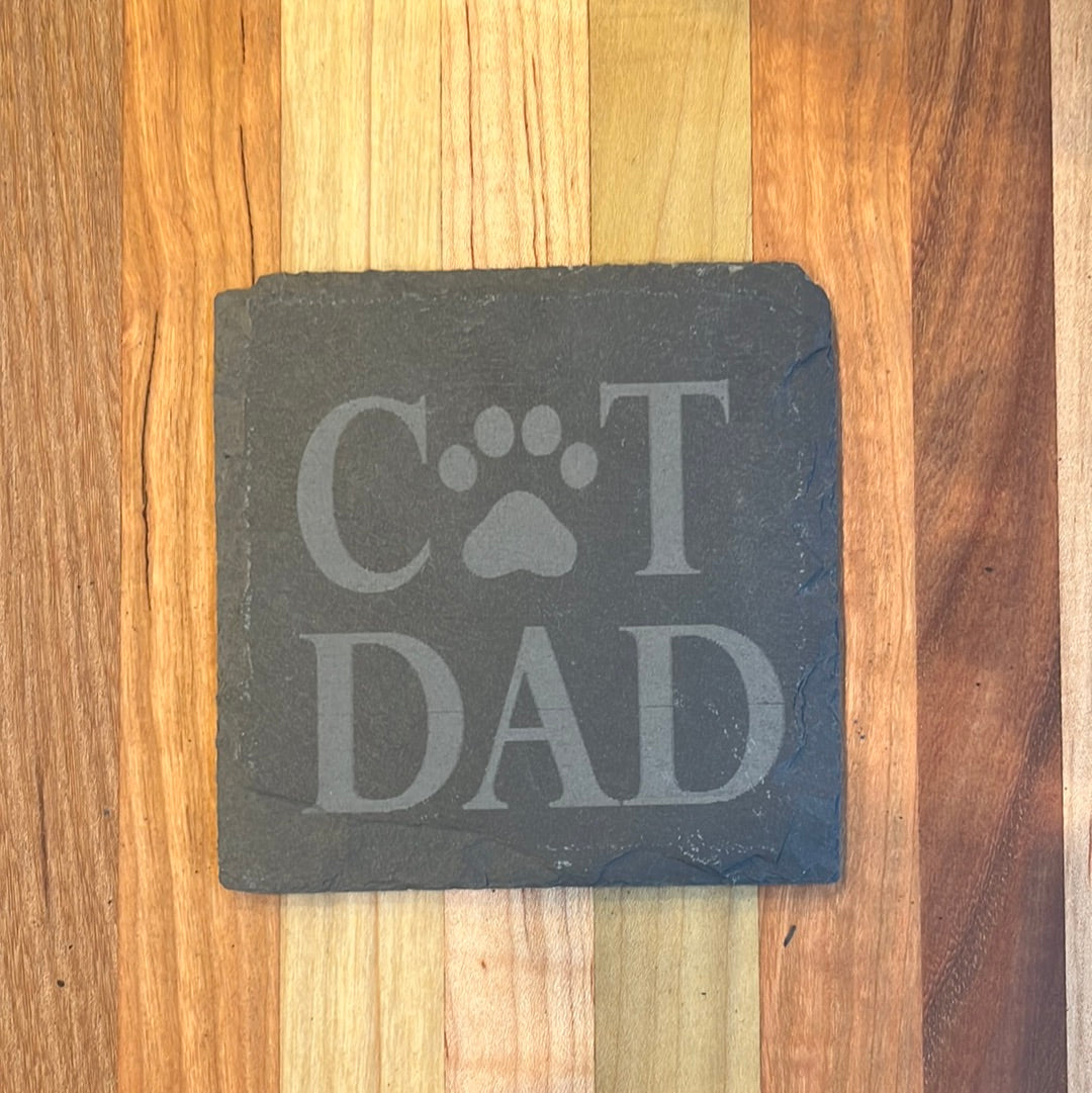 CAT DAD COASTER