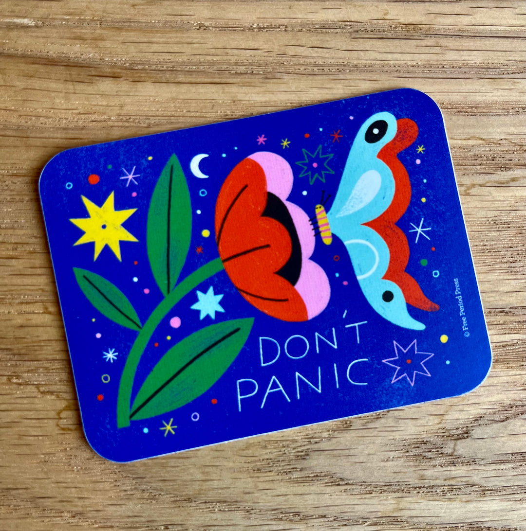 Don't Panic Vinyl Decal Sticker