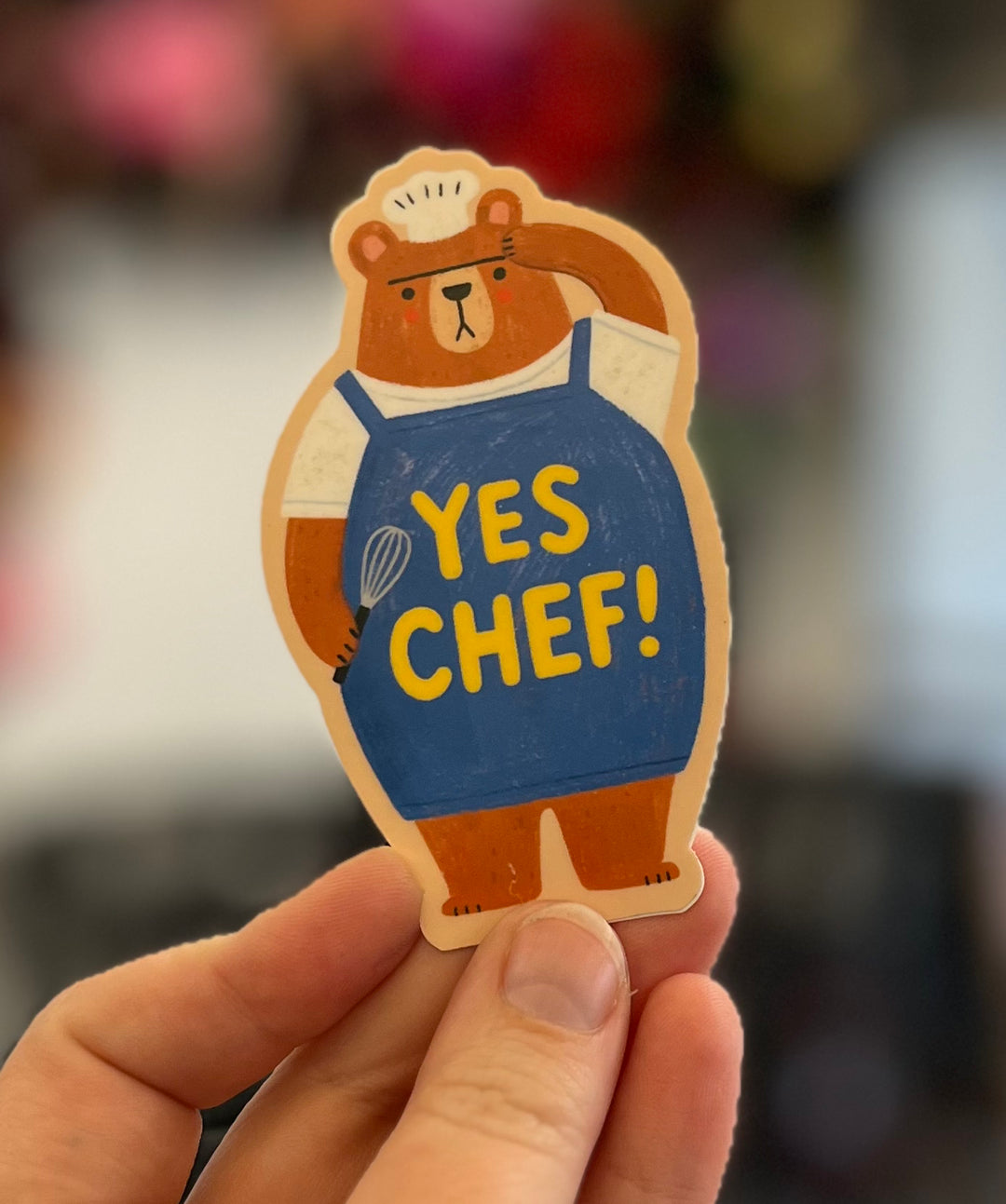 Yes Chef Sticker