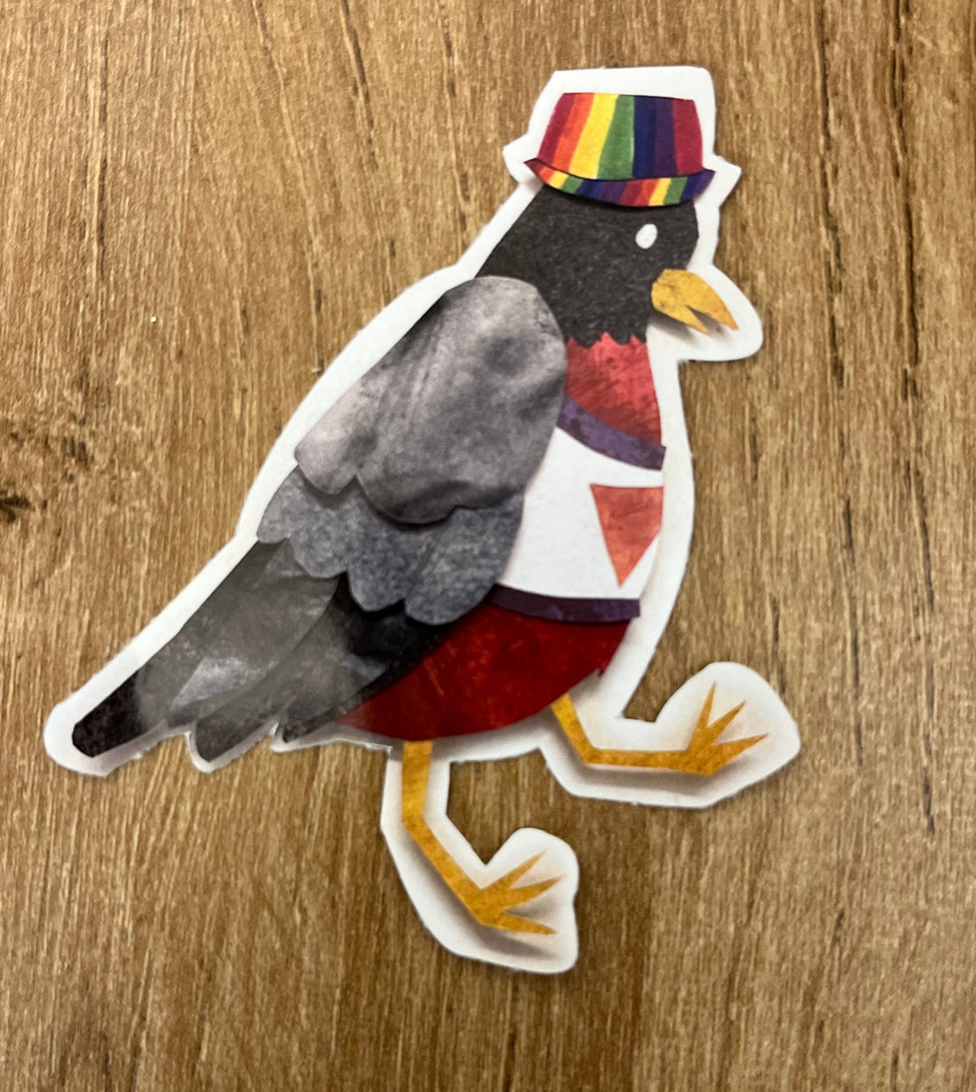 Pride Robin Sticker