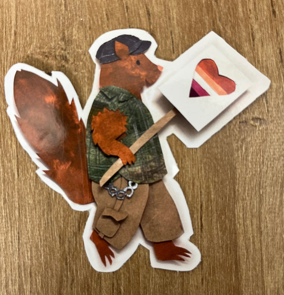 Pride Squirrel Sticker