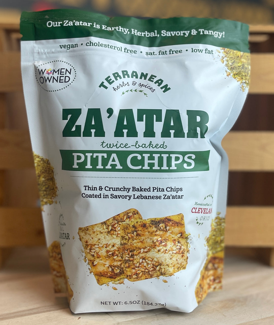 Terranean Za'atar Pita Chips