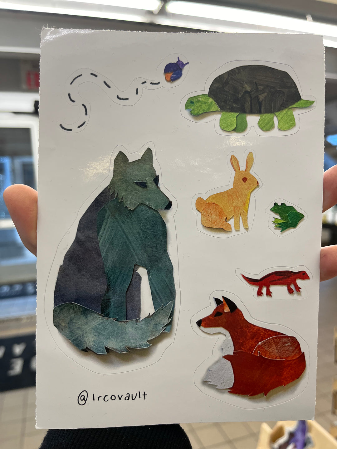 Animals Sticker Sheet