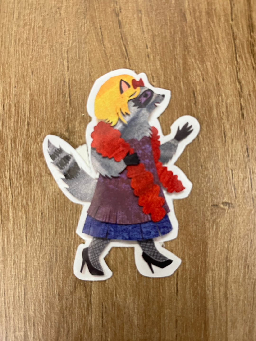Pride Raccoon Sticker