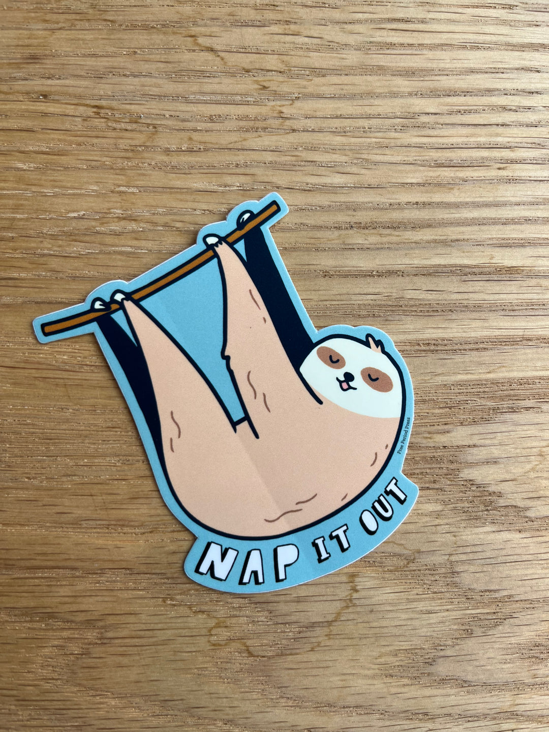 Nap It Out Sloth Vinyl Decal Sticker