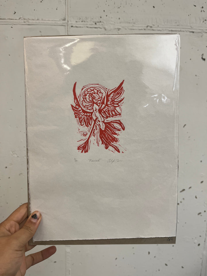 Fallen Bird Print