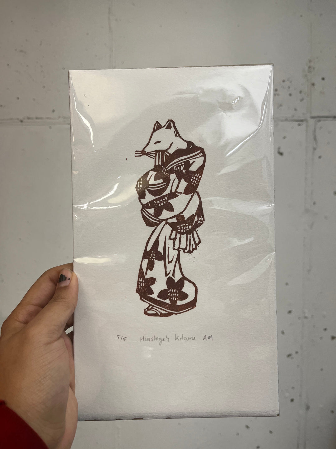 Kitsune Fox Print