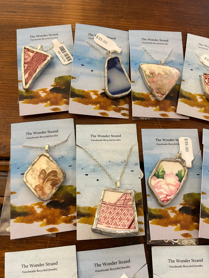 Pottery Shard Necklaces