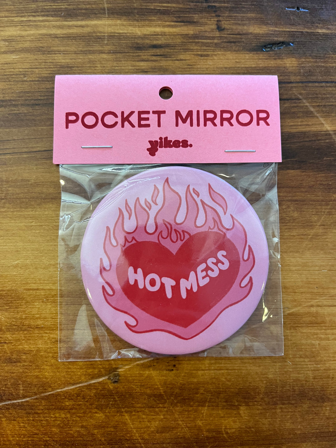 Hot Mess Pocket Mirror