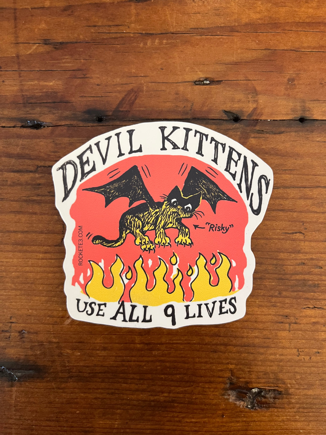 Devil Kittens Sticker