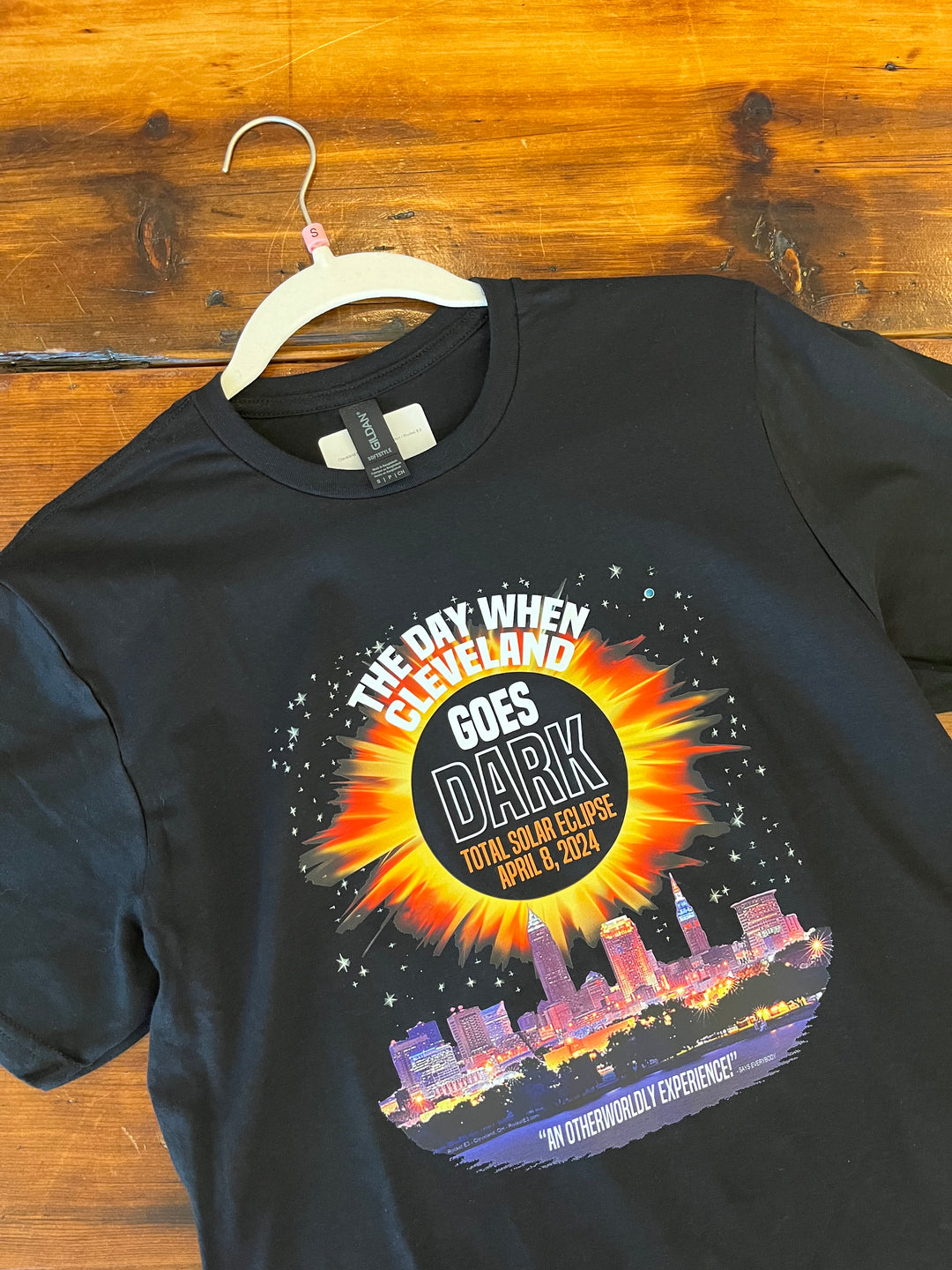 Cleveland Goes Dark Eclipse Tshirt