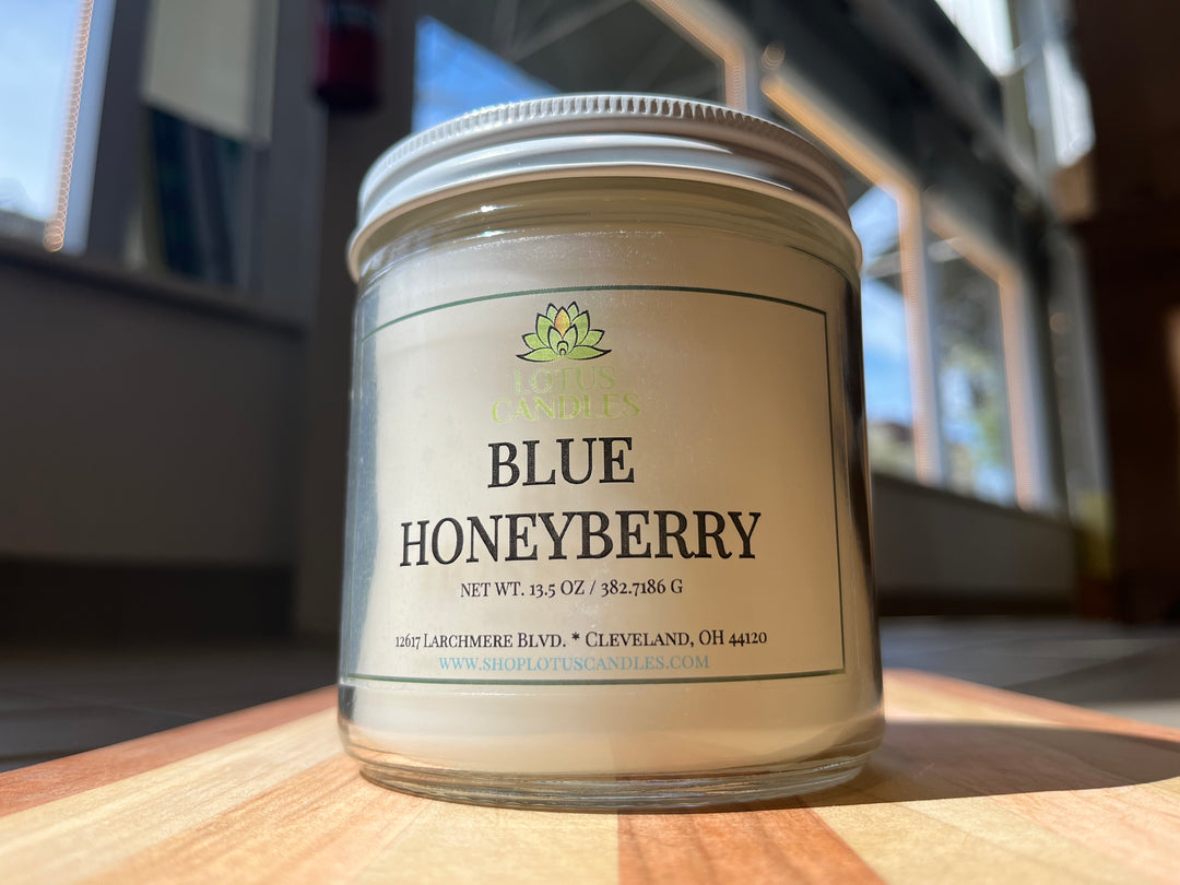 LRG Blue Honeyberry Candle