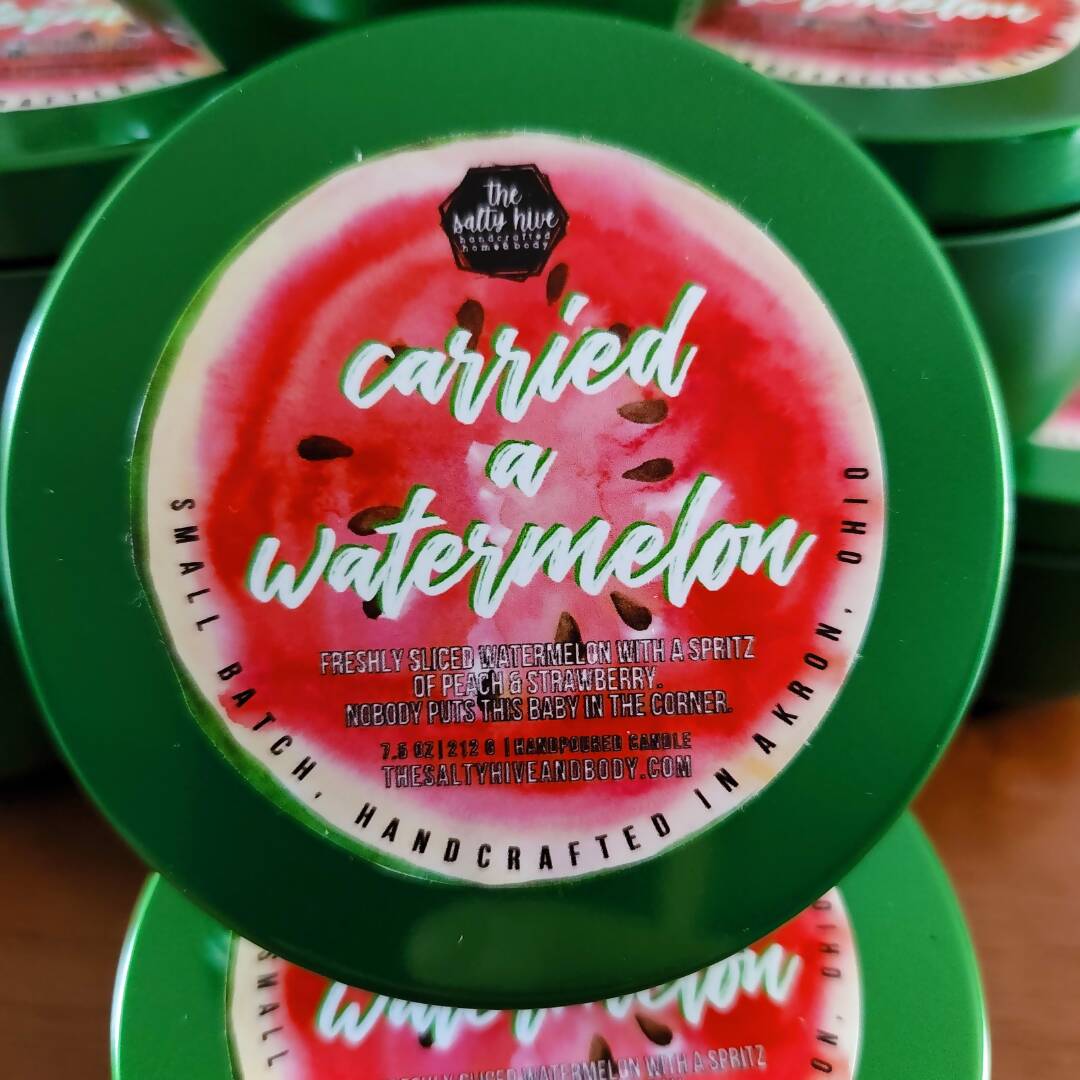 Carried A Watermelon 7.5 oz Candle